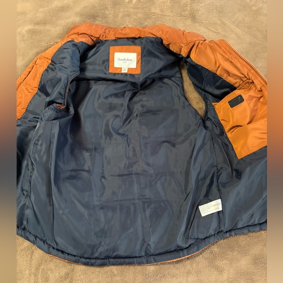 Goodfellow & Co Brown Puffer zip Vest Women’s S - Picture 4 of 7
